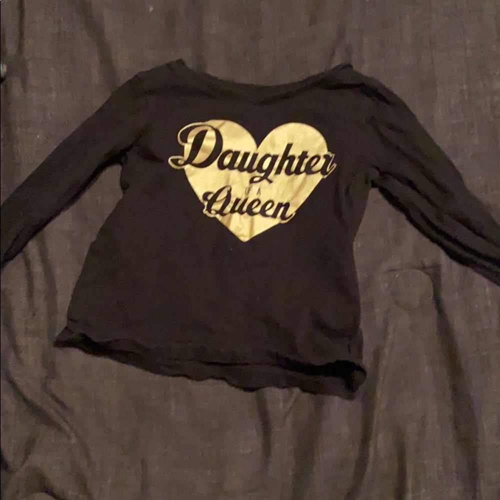 Black long sleeve shirt 3t